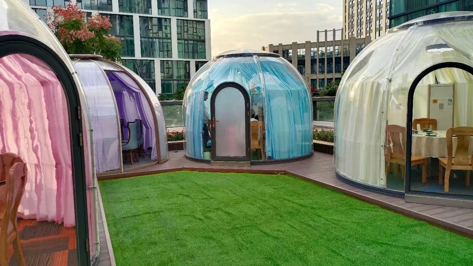 Domevora rigid polycarbonate dome project view 03