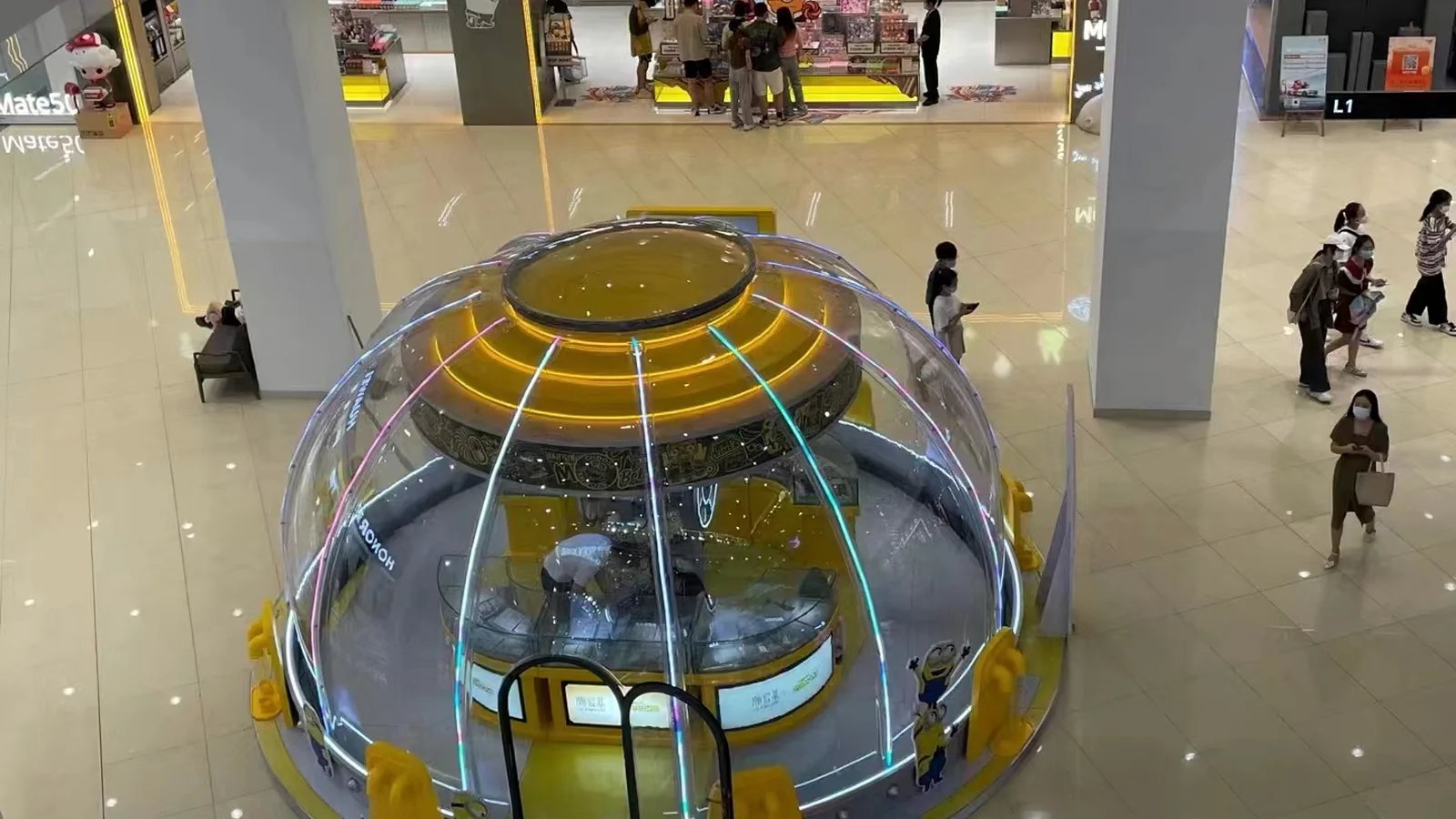 Domevora rigid polycarbonate dome project view 09