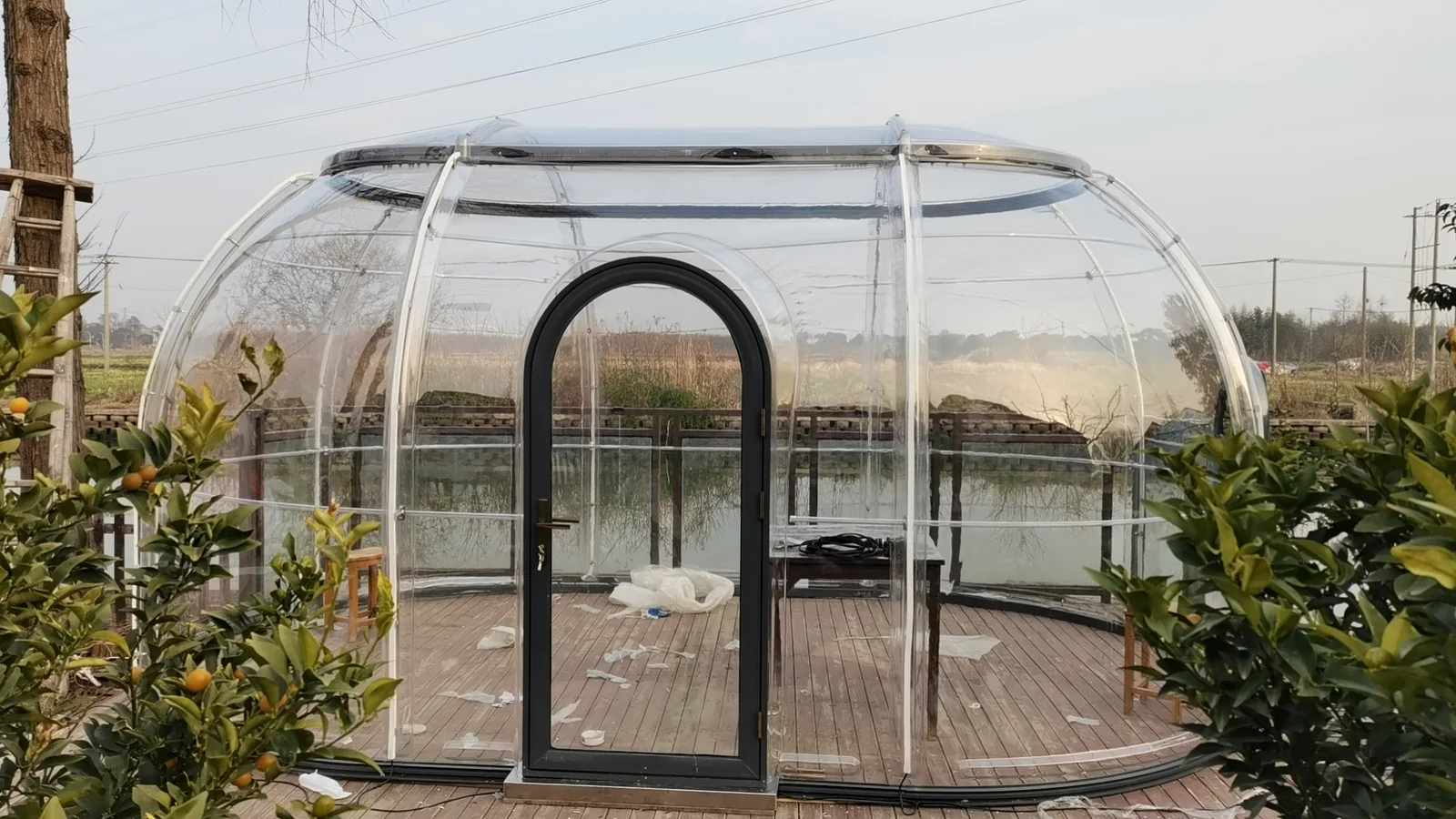 Domevora rigid polycarbonate dome project view 11