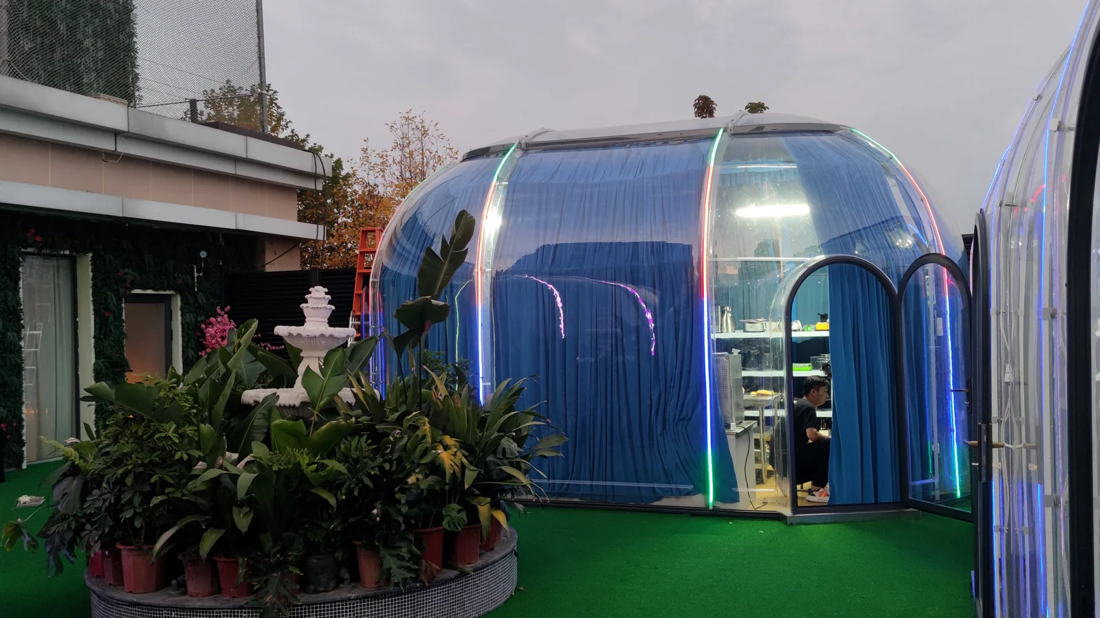 Domevora rigid polycarbonate dome project view 15