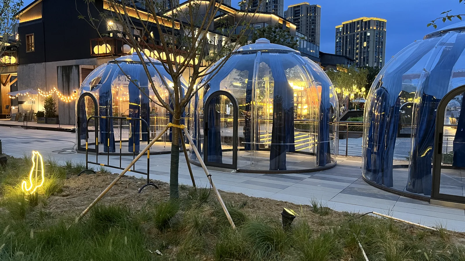Domevora rigid polycarbonate dome project view 17